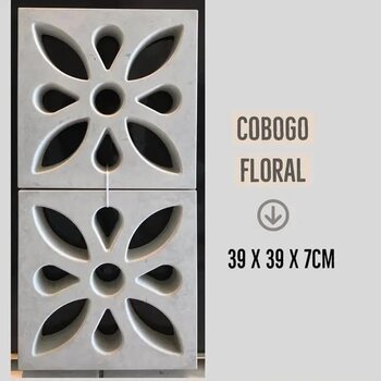 COBOGO FLORAL 39X39X7 DENILSON