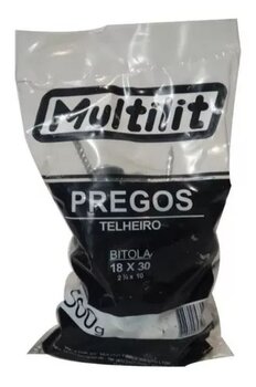 PREGO TELHEIRO MULTILIT 18X30 - 500G