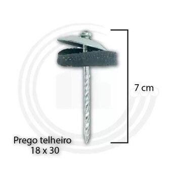 PREGO TELHEIRO 18X30 500G - FORTE