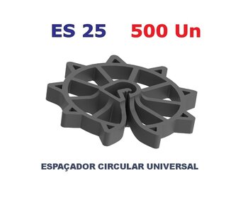 ESPACADOR CIRCULAR 25MM (ES-25) 500 UN. MARELAGO